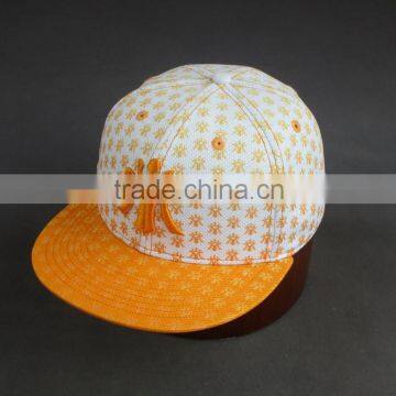 Custom 3D Embroidery Logo Diamond Polyster Snapback Hat for Wholesale photo-3