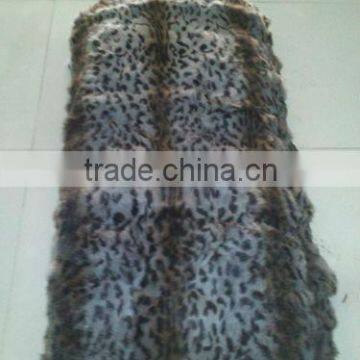 rex rabbit fur plate, dyed color