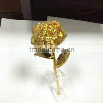 24k Gold Rose Full Gold Plated Real Roses Gold Dipped Rose