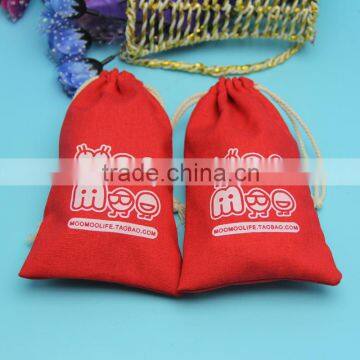 Fashionable new coming organic cotton bread pouch