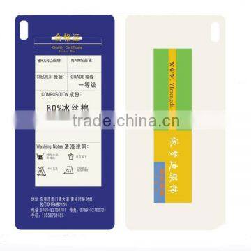 supply many kinds of paper clothing price tags