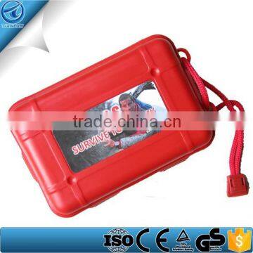 Camping Emergency SOS Tool Kit, Portable pocket box with emergency tool