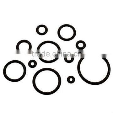 Black titanium Captive Bead Ring Plated Segment Ring