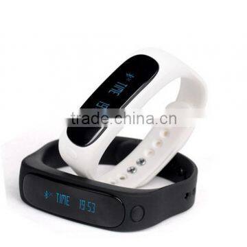 Bluetooth OLED Smart Wristwatch Bracelet E02 Fitness Pedometer Wristband Smart Bracelet Dayday Band photo-3