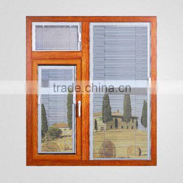 Aluminum window with beautiful louver