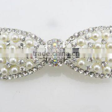 Temperament crystal hair bows