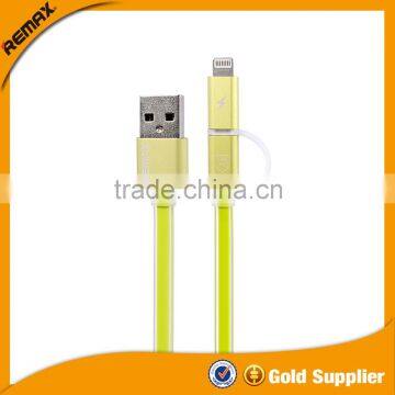 REMAX Aurora 2 in 1 micro usb Cable