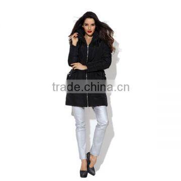 Pretty Steps High Quality Lightweight Enough With Zipper Big Pockets A-Line Down Coat Winter 2015