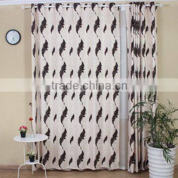 2016 Latesr Design Tree Pattern Jacquard Flocked Fabric photo-5