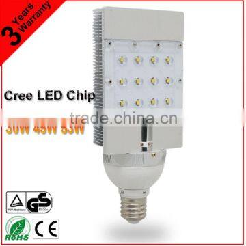 Waterproof Cree E40 12V Solar 30W 45W 53W LED Street Light