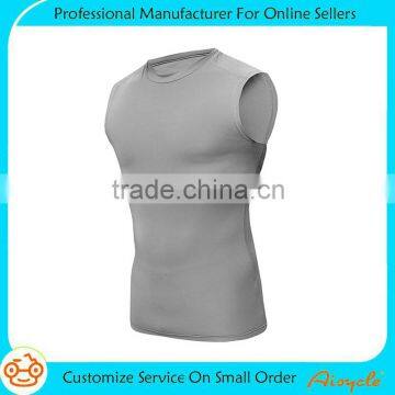 Wholesale custom bodybuilding compression gym wear tank top