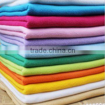 solid color bed sheet polar fleece with anti-pilling fabric made in china