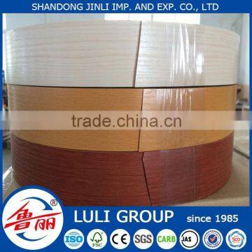 2mm solid color wood grain pvc edge banding production line