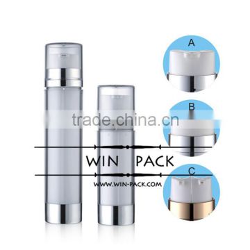 WY0908 Acrylic airless bottle,Acrylic d due chamber spray bottle