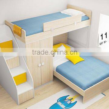 2016 Hot Selling Good Looking Kids Bunk Bed With Storage Design photo-2