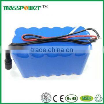 2016 Latest Electrical Technology 14.8V 12ah battery pack