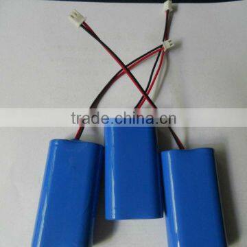 18650 rechargeable li-ion battery pack 1s2p 3.7v&4.2v 6800mah