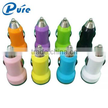 Newest product universal 2.1A 2 port usb car charger for cellphone portable usb charger