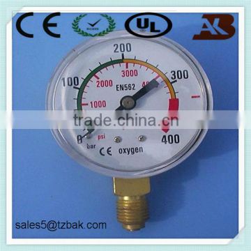 oxygen pressure gauge