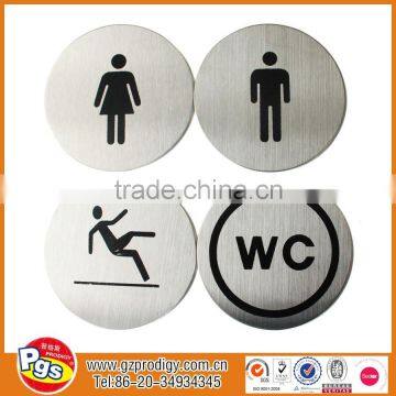 self adhesive small metal door name plates designs