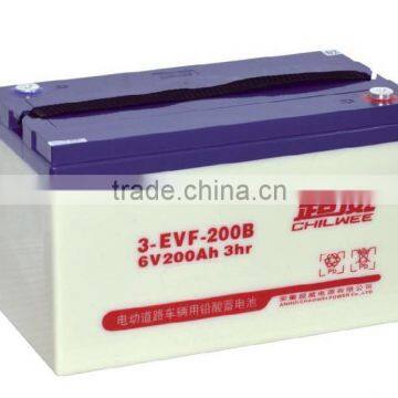 VRLA Gel battery for electric vehicles, 6V 200Ah(B)