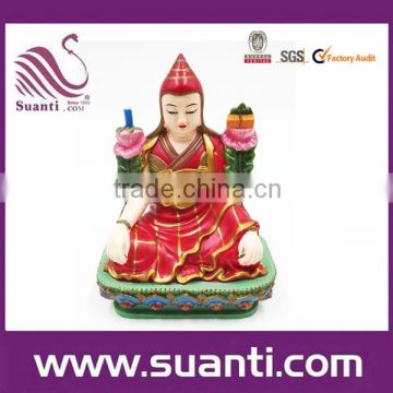 390100 colour painting Tibet culture polyresin religious statues