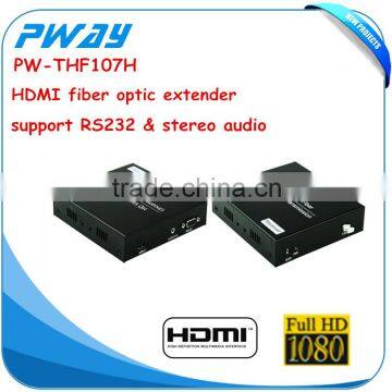 Pinwei PW-THF107H HDMI Fiber Optic Exender Compliance With HDMI 1.3 and HDCP 1.2 Standard Radio Receiver RS232 photo-2