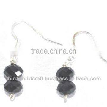 Fashion Ear Rings With Glass Ball Beads photo-3