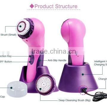 Electric Shower Facial Body Sonic Cleansing Brush With High Quality