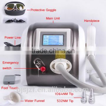 Naevus Of Ota Removal F12 Medical Q-switched Nd Yag Laser Q Switched Laser Machine / ND YAG Laser Q-switched Laser Tattoo Cleaning Machine 1-10Hz