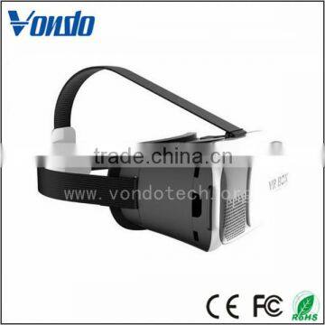 2017Vondo VR Box 3D Glasses use 42mm diameter aspherical optical resin lenses to get good view