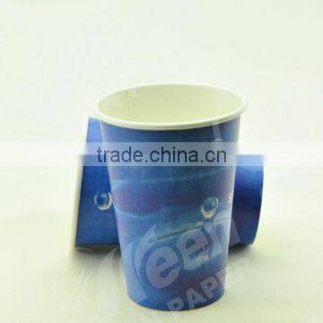 Cold Drink Paper Cup, Disposable Paper Cup With Handle, French Fries Paper Cup photo-3