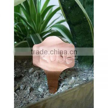 8cmL Gardening Pot Copper Plant T Type Tag photo-6
