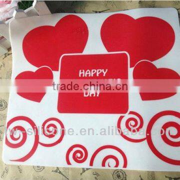 rubber resistant table placemat table cover plastic
