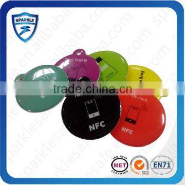 Woterproof 13.56mhz qr code pet rfid nfc tag