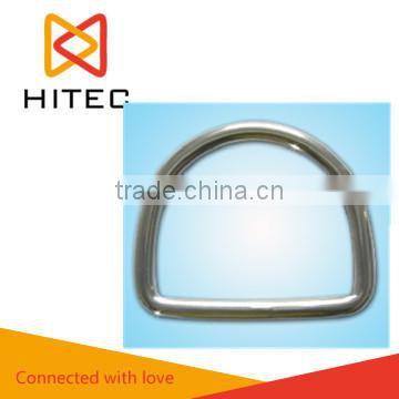 mirror polished zinc plated welded stainless steel d ring