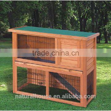 Hot-sale wooden outdoor cage for rabbit