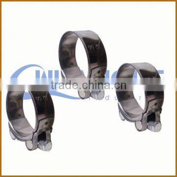 made in china no rubber or pvc lined p shape tube clip