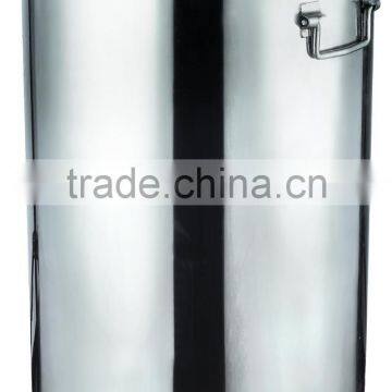 stainless steel storage tank with handle