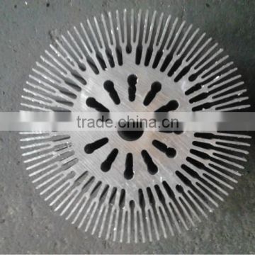 Aluminum electronic heat sink