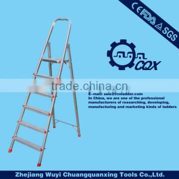 4 STEP TREAD BENTLEY ALUMINIUM LIGHTWEIGHT FOLDABLE STEP LADDER