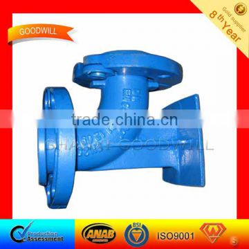 Epoxy coated ductile iron pipe fitting