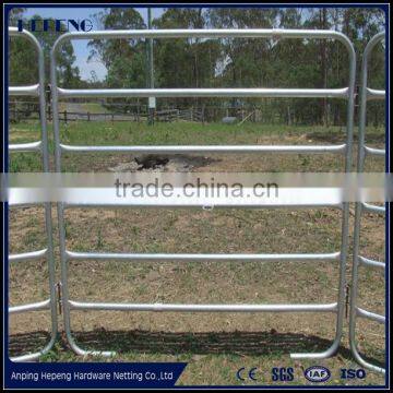 Used for Cattle Panel / Livestocks Stockyard Fence Panels (5 Rails,6 Rails, 7 Rails) For Sale Direct Manufacturer photo-4