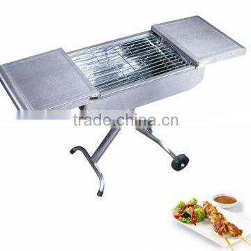 High quality vehicle-carried charcoal barbecue grill,popular bbq tool