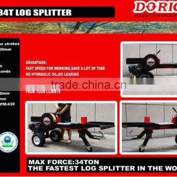 2015 Hot Selling 34T Mechanical Log Splitter with CE