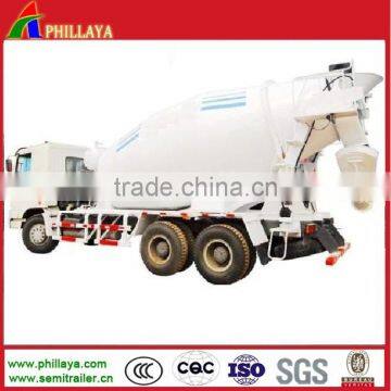 Chinese factory direct sale NEW designed 2 axles concrete mixer truck price