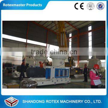 1-1.5T/H Vertical Ring Die Tree Braches Leaf Corn Cob Wood Sawdust Pellet Mill photo-5