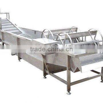 vegetables and fruit washing processing machine