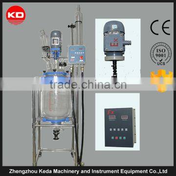 Explosion-proof Multi-purpose Jacketed Glass Reactor photo-4