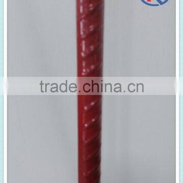Red Painted Steel Picket Fence Post photo-4